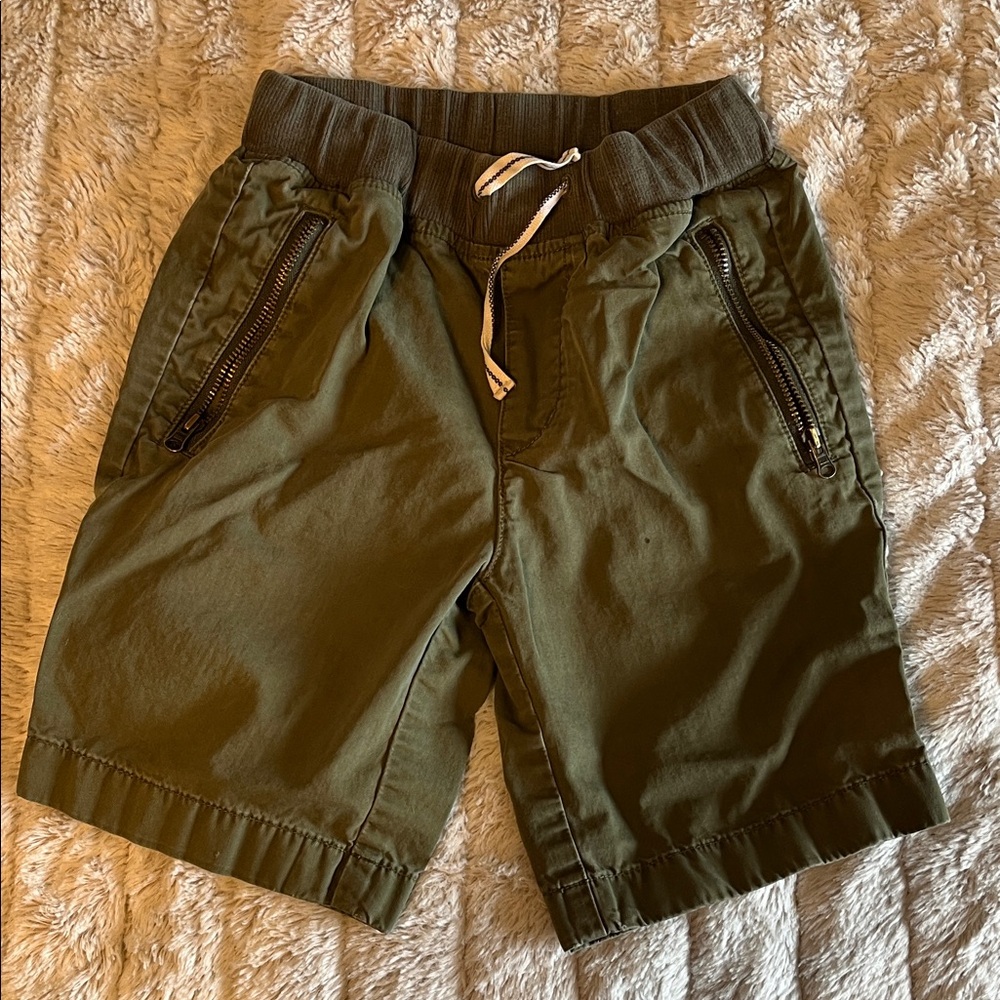 Crewcuts Olive Green Kids Shorts